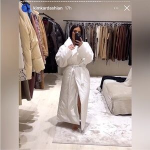 NWT Skims Down Duvet Robe size S/M